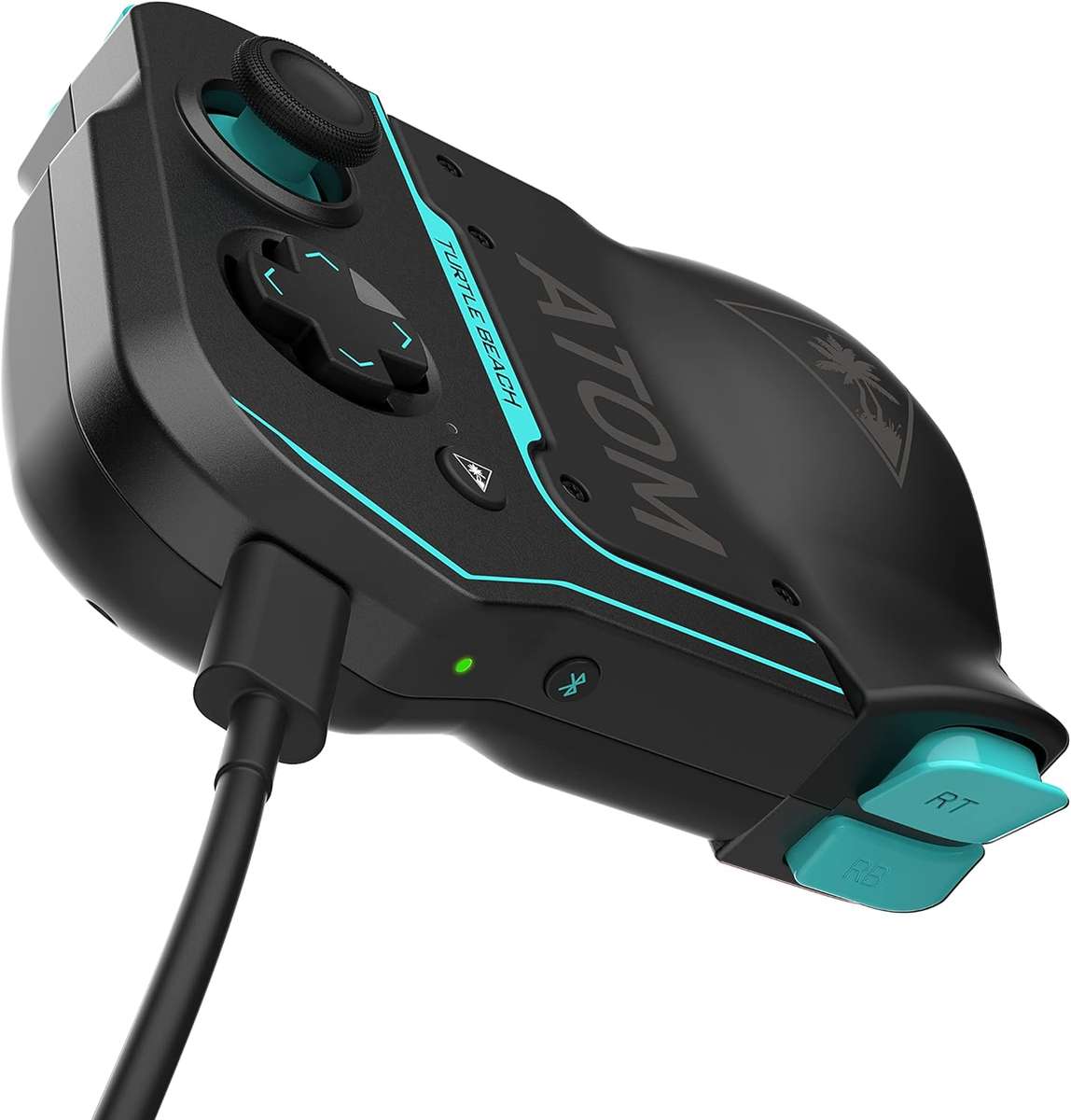 Turtle Beach Atom Mobile Gaming Controller for Android - Black/Teal - Smartphone