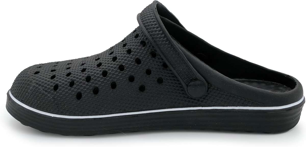 Uni-sex Black Clogs - Select Size at Checkout