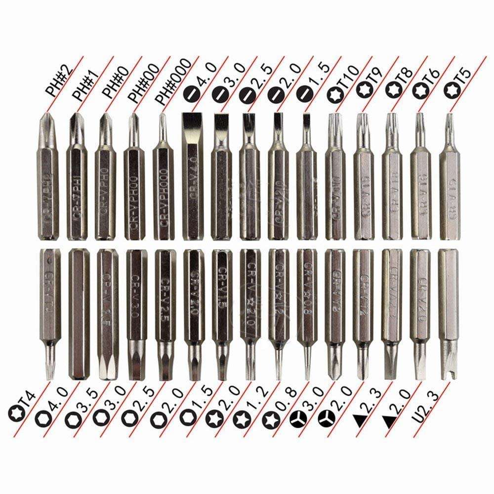 Tool Repair 32 In 1 Screwdriver Set Precision Mini Magnetic Screwdriver