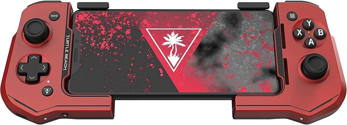 Turtle Beach Atom Mobile Gaming Controller for Android 8.0 (Red/Black) - Smartphone
