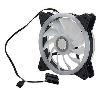 12V RGB Computer Host Luminous Fan