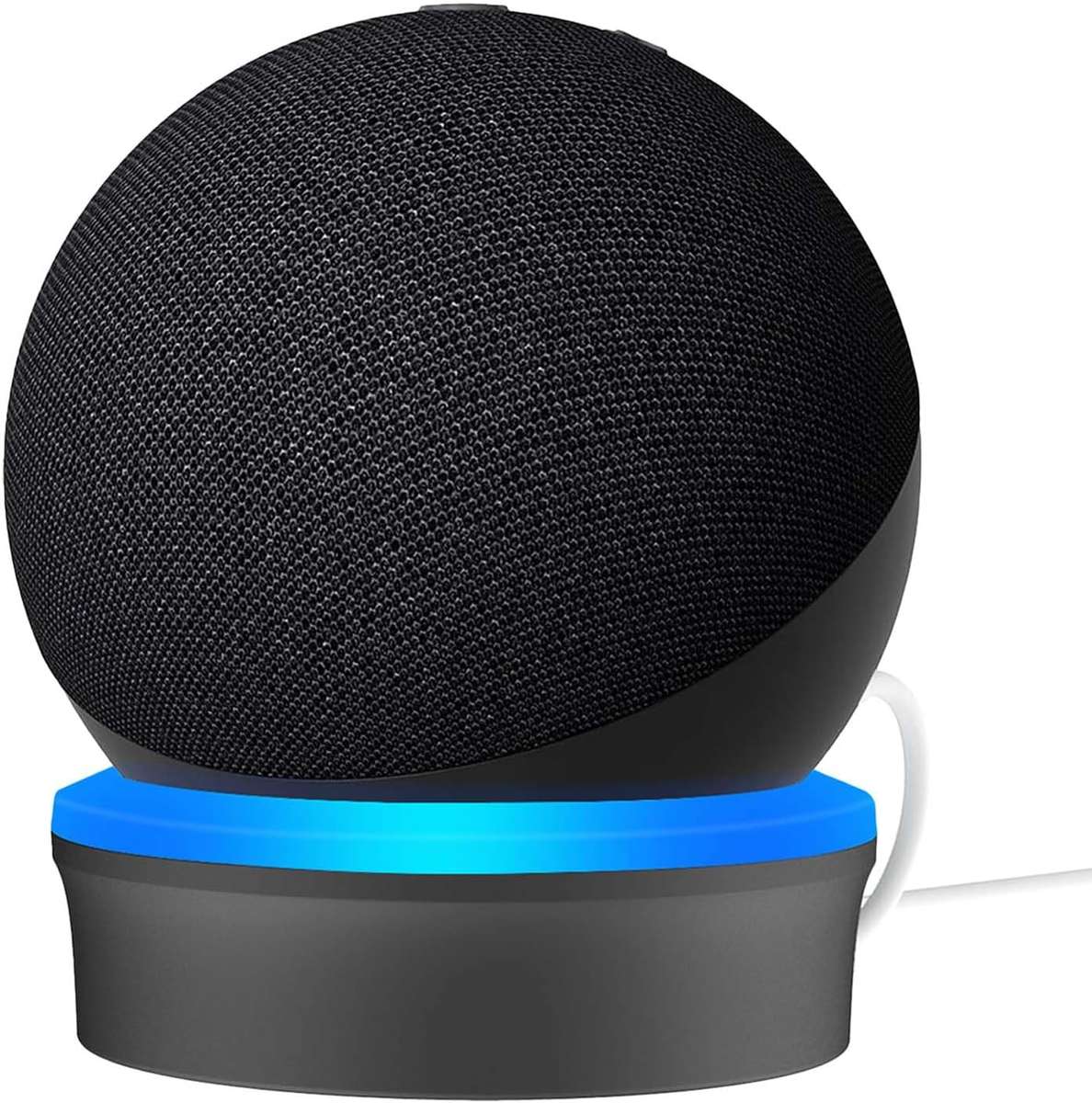 Amazon Echo Dot  (Gen 5) - Smart Home Assistant feat. Alexa including Cable Holder Stand