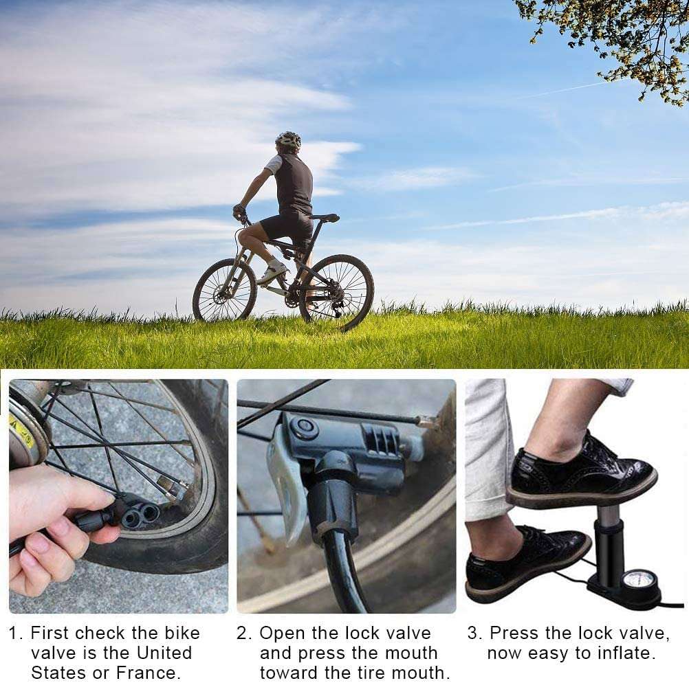 Portable High Pressure Foot Air Pump