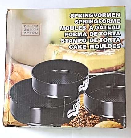 Cake MOULDES 3 Set