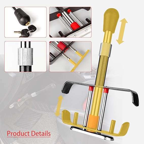 Automotive Brake Clutch Pedal Lock