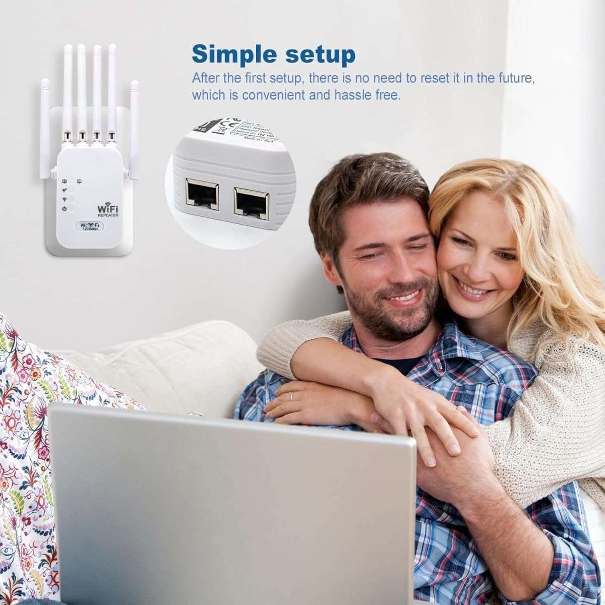 1200Mpbs Dual Band 2.4/5Ghz WIFI Signal Booster Repeater