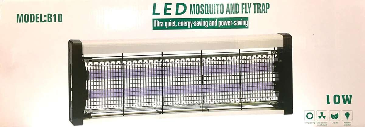 10W LED ULTRA QUIET MOSQUITO AND FLY TRAP ENERGY-SAVING & POWER-SAVING