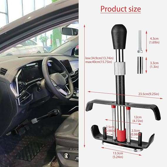 Automotive Brake Clutch Pedal Lock