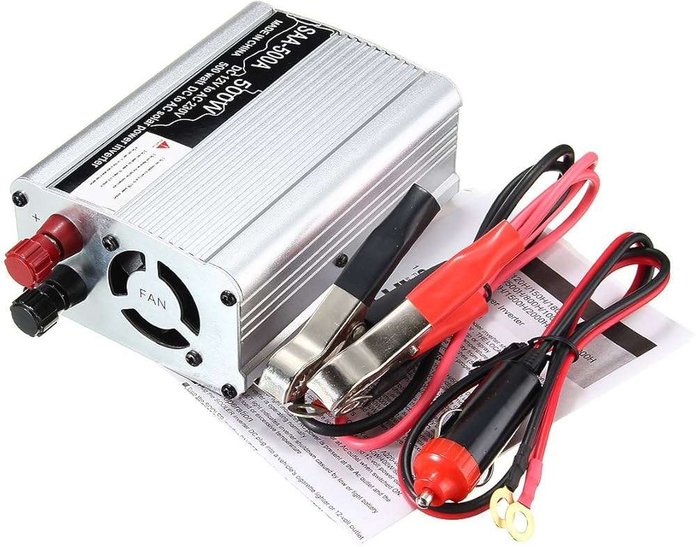 500W Solar Power Inverter - Convert 12V DC to 220V AC