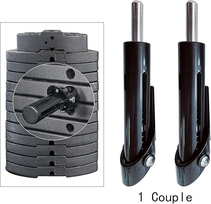2pcs Weight Pins for Weight Stack, Weight Loading Stack Pin for Gym Performance