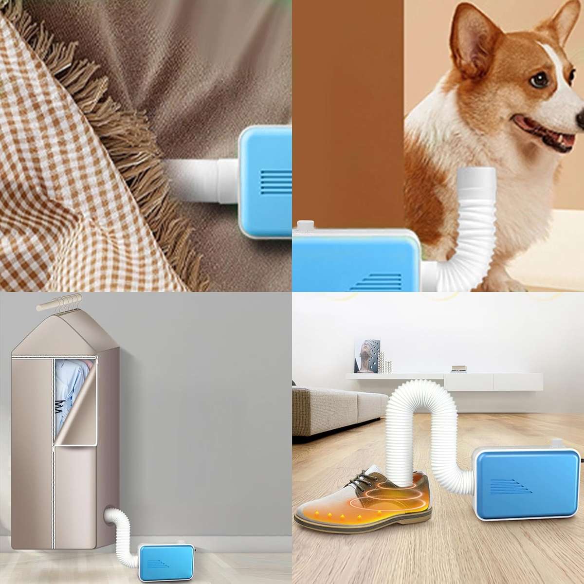 Portable Electric Tumble Dryer, Indoor Heat Pump Tumble Dryer, 600W Energy Saving Mini Dryer for All