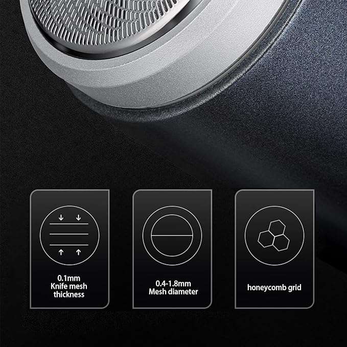 Electric Razor for Men Pocket Size Mini Portable Shaver Wet and Dry.