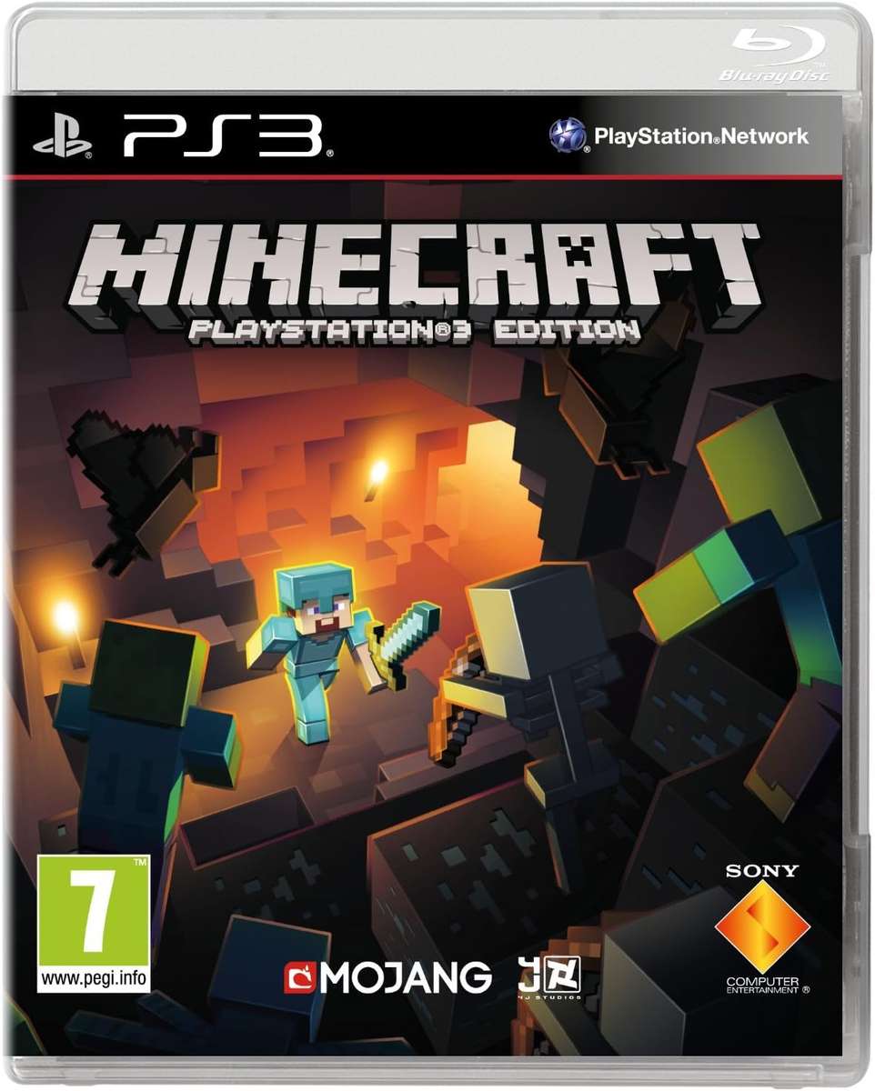 PS3 Minecraft Palystation 3 Edition
