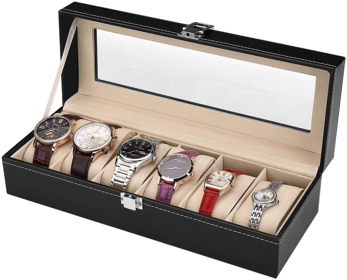 6 Slot Watch Box