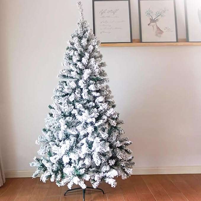 1.8m Snow Flocked Christmas Tree