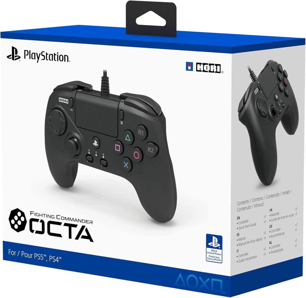 HORI Fighting Commander OCTA Pro Controller - PS5/PS4/PC