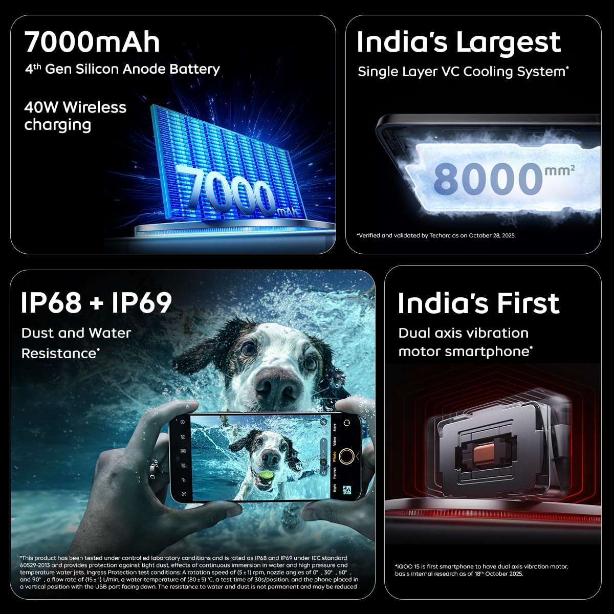 iQOO 15 5G (12GB RAM + 256GB)  Brand New | Legend