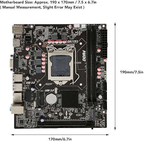 H110B4 H110 Computer Motherboard LGA1151