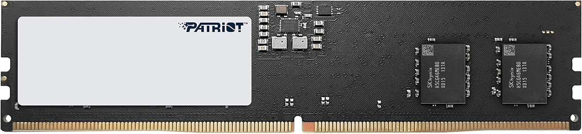 Patriot Signature Line 16GB DDR5-4800 DIMM 1.1V Black - Desktop Memory