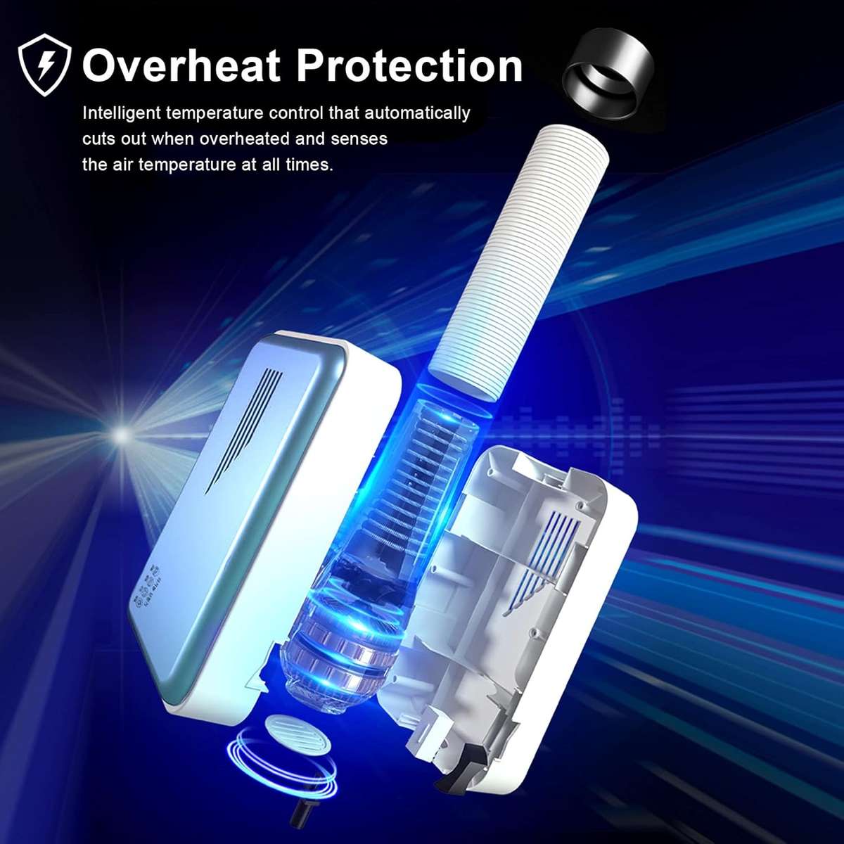 Portable Electric Tumble Dryer, Indoor Heat Pump Tumble Dryer, 600W Energy Saving Mini Dryer for All