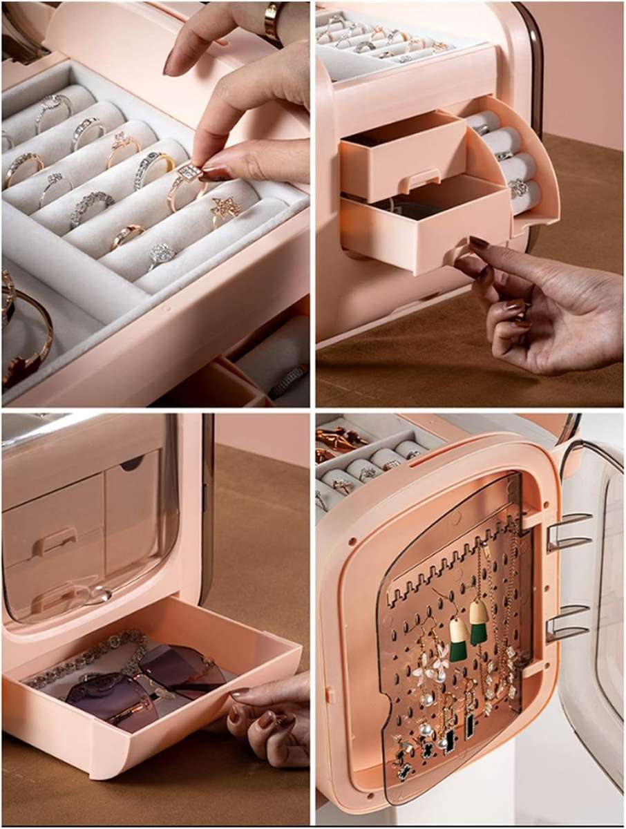 Jewellery Box for Women Jewelry Box for Women Acrylic Jewelry Organizer for Earring Bangle Brac