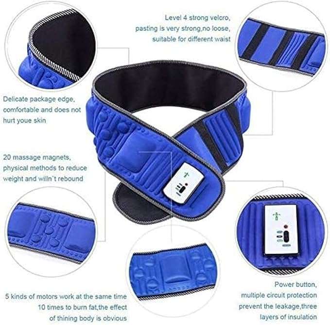 Slimming Machine - Electric Belly Fat Burner Weight Exercise Massage Vibration Slimming Magnet Belt