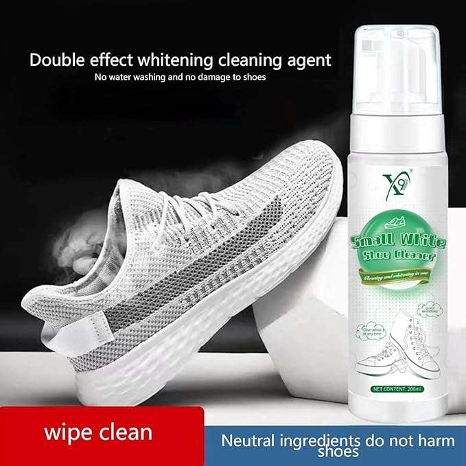 Premium Foam Cleaner for White Sneakers/Shoes (200ml)