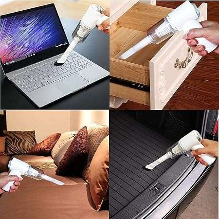 2 in 1 Cordless Handheld Vacuum Cleaner - Air Blowing and Dust Suction