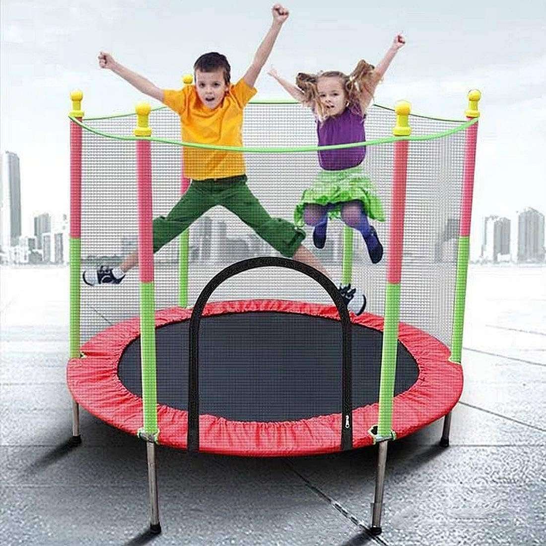 Kids Trampoline with Safety Net