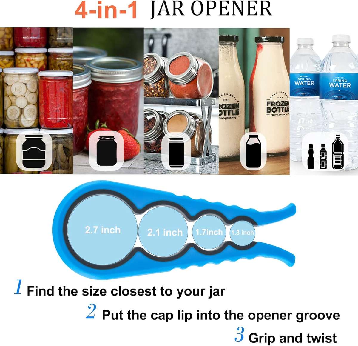 Jar Opener for Weak Hands