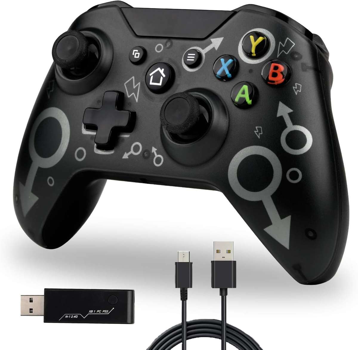 N1 2.4G Wireless Controller For Xbox One, PC and PS3