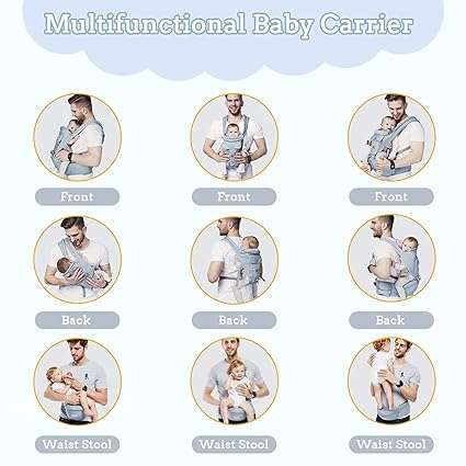 Multifunctional Baby Carrier Adapt To Newborn One Size Fits All