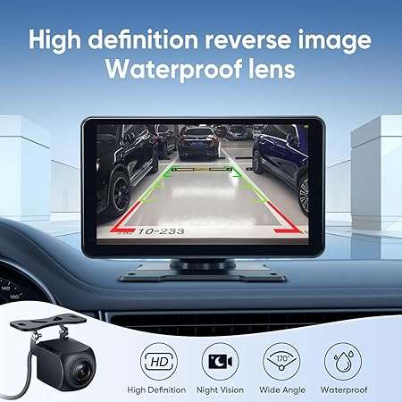 7" Wireless CarPlay Android Auto touch HD screen