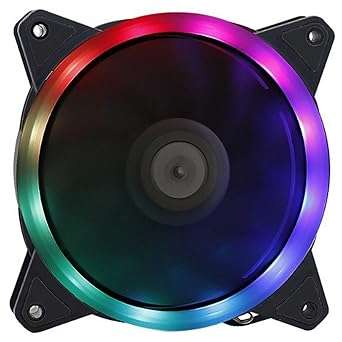 12V RGB Computer Host Luminous Fan