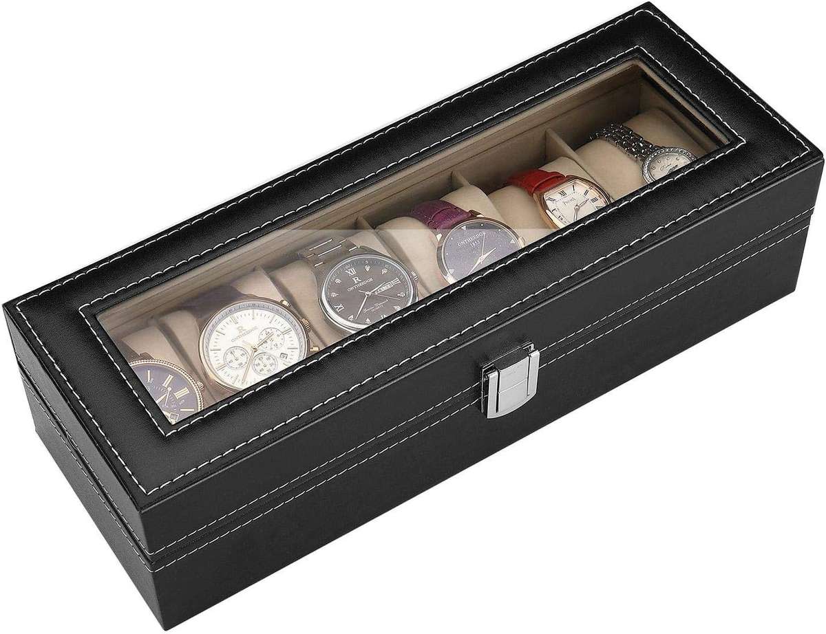 6 Slot Watch Box