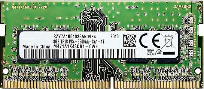 Samsung 8GB DDR4 3200MHz SODIMM PC4- Laptop Notebook RAM Memory