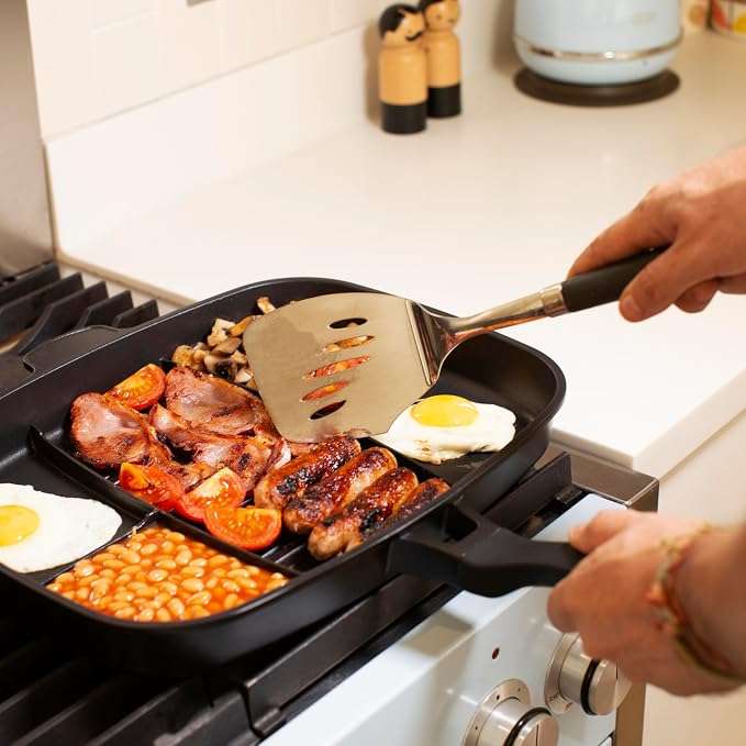 5 in 1 square Non Stick Frying Pan