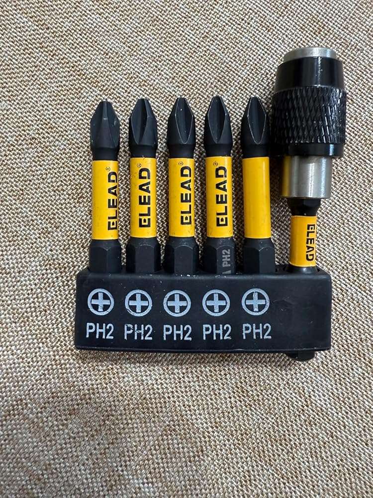 6 PIECE MAGNETIC BIT SET
