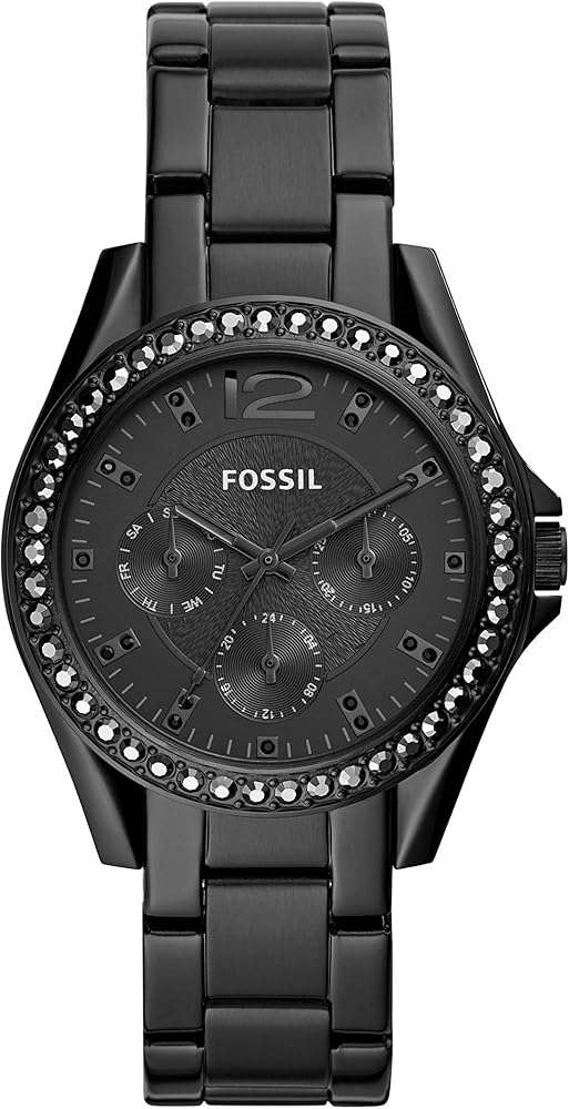 Fossil Riley Womens Black Watch ES4519