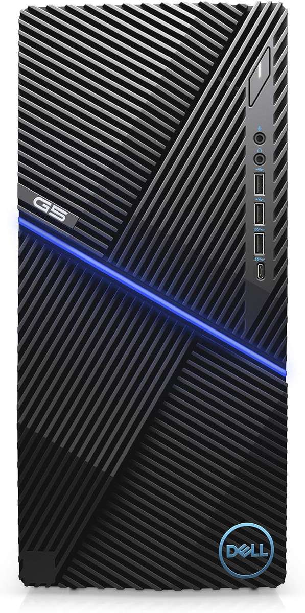 Dell G5 Gaming Desktop Intel i7-10700F 16GB GeForce RTX 2060 6GB 512GB SSD + 2TB HDD Windows 11 Pro