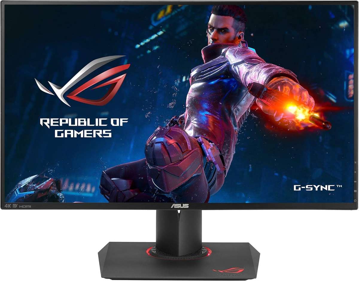 ASUS ROG SWIFT PG27AQ Gaming Monitor - 27` 4K UHD
