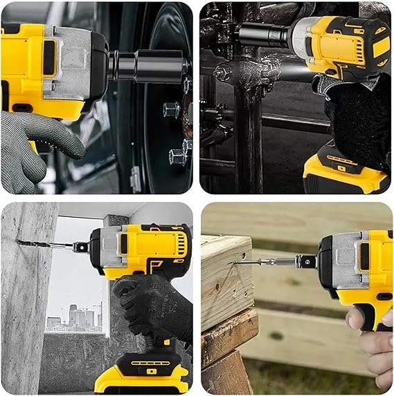 Cordless Impact Wrench INCLUDES 2 x 21V Batteries