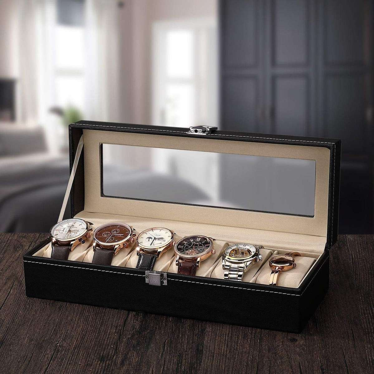 6 Slot Watch Box