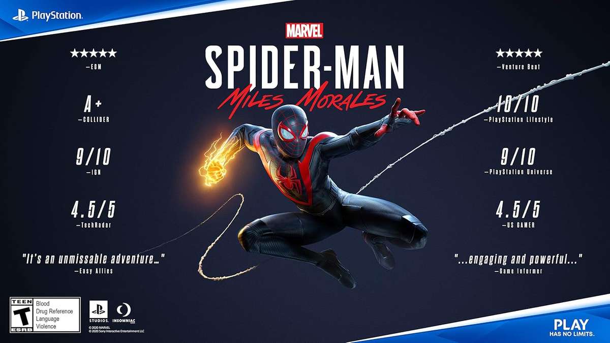 Marvel`s Spider-Man: Miles Morales - PlayStation 4 (PS4) Brand new sealed