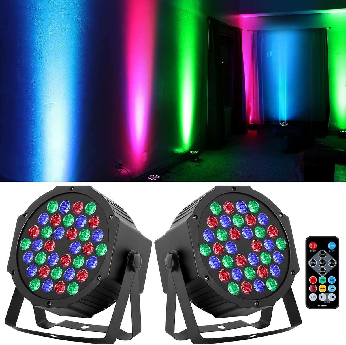 LED Mini Flat Par Light 36 LED