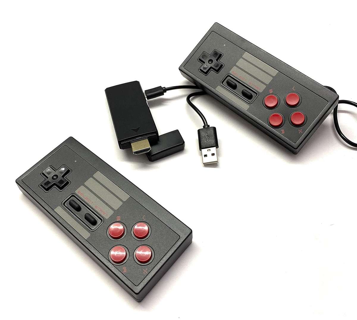 Wireless 4K Build in 660 Classic Games 8Bit Super HD Two Players HDMI Wireless Mini Video Game Cons