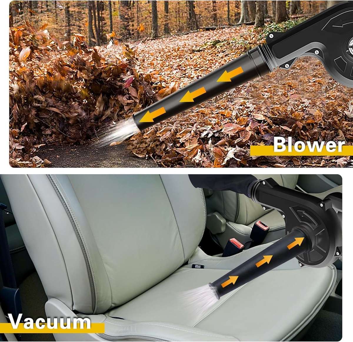 Cordless 21V Handheld Battery Powered Multi-Purpose Powerful Blower