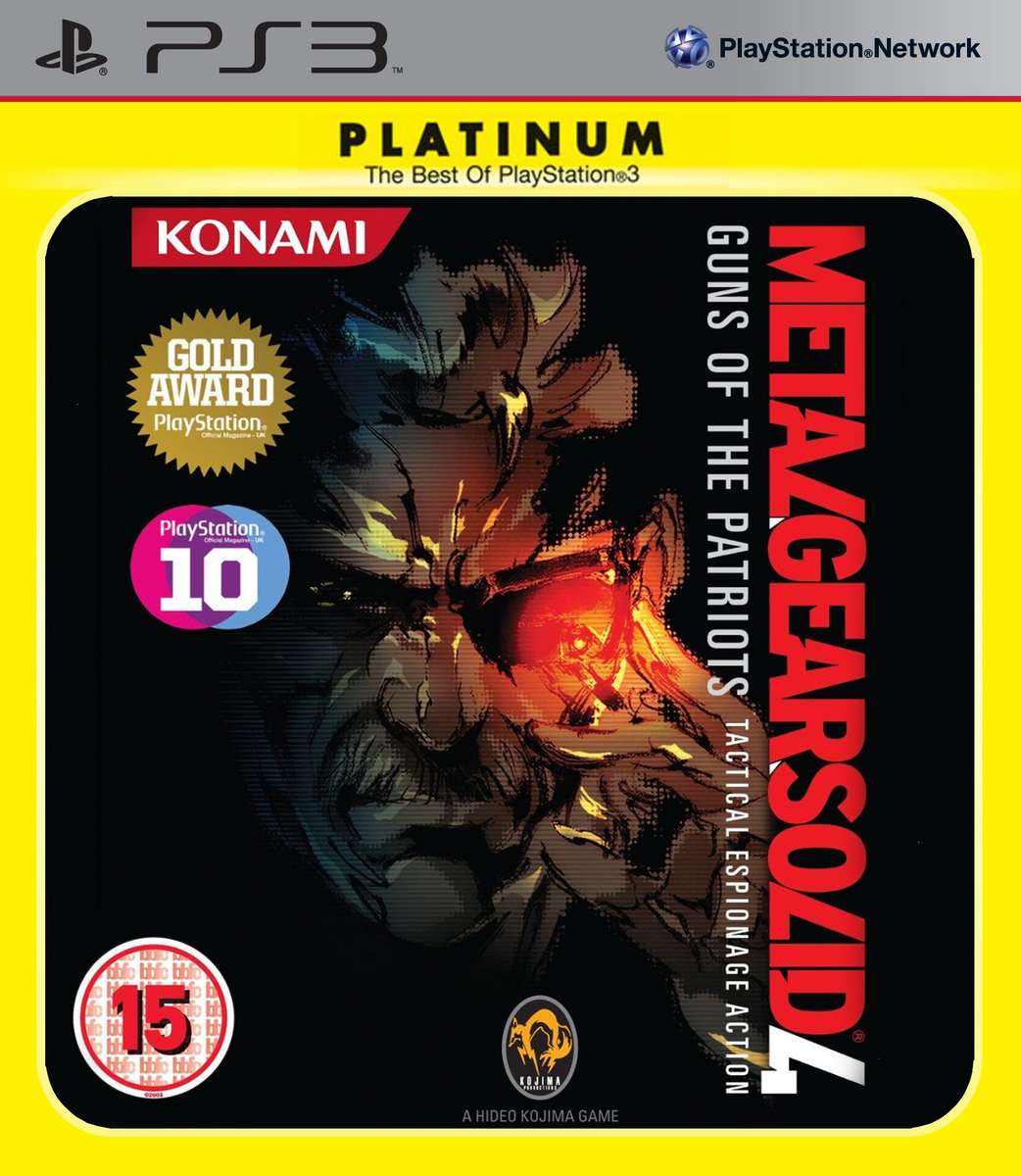 Metal Gear Solid 4 - Guns of the Patriot - Platinum (PS3)