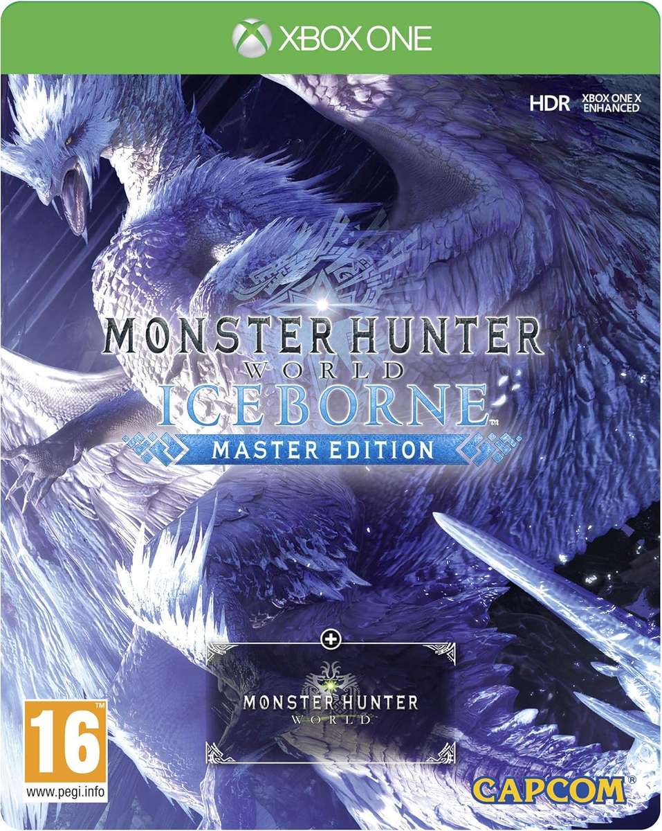 Monster Hunter World Iceborne Master Edition Steelbook (Xbox One) *New and Sealed*
