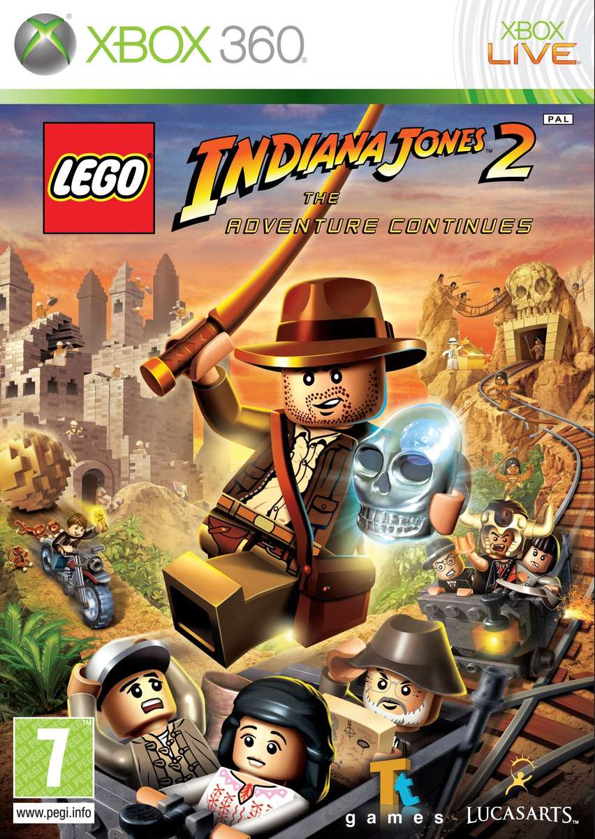 Lego Indiana Jones 2: The Adventure Continues (Xbox 360)